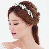 Rhinestone Imitation Pearl Headpiece-Wedding Special Occasion Tiaras Headbands 1 Piece New