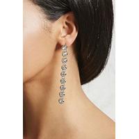 rhinestone drop earrings