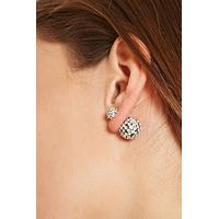 Rhinestone Ball Ear Jackets