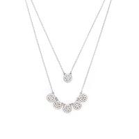 Rhinestone Layered Necklace