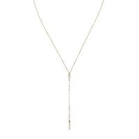 Rhinestone Drop Chain Necklace