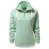 Rhonda Half Zip Fleece Apple Tang Combo