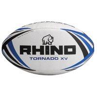 rhino tornado xv rugby ball royalblack