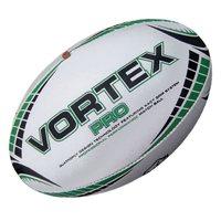 rhino vortex pro rugby ball greenblack