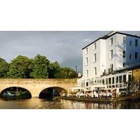 riverside three course meal with wine for two at the folly oxford