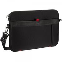 rivacase 5120 jersey water resistant memory foam black bag for 133 inc ...