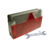 Right Horiz. Rear Lamp 4pin 240mm Dax 168 & Up (fp.96.140e)