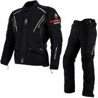 richa cyclone gtx motorcycle jacket amp trousers black kit