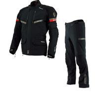 Richa Atlantic GTX Motorcycle Jacket & Trousers Black Kit