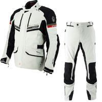 Richa Atlantic GTX Motorcycle Jacket & Trousers Grey Kit