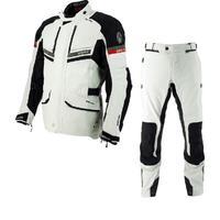 Richa Atlantic GTX Motorcycle Jacket & Trousers Grey Kit