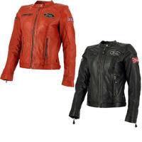 richa sturgis ladies leather motorcycle jacket