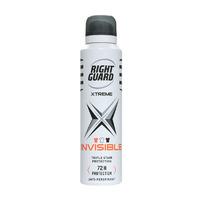 right guard xtreme invisible deodorant 150ml