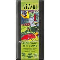 Rice Milk 40% Cocoa Vivani 100g