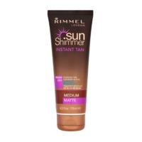 rimmel sun shimmer water resistant wash off tan 125ml