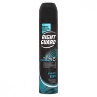 Right Guard Total Defence 5 Clean 48H High-Performance Anti-Perspirant Deodorant 250ml