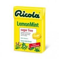 Ricola Lemon Mint SF Lozenges Box 45g