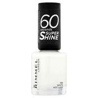 Rimmel Nail Polish 60 Second White Hot Love 8ml, White