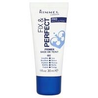 Rimmel Match Perfection Fix & Perfect Pro Primer Shade 2, Clear