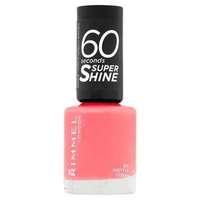 Rimmel Nail Polish 60 Second Instyle Coral 8ml, Red