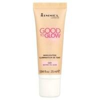 Rimmel London Good To Glow Highlighter Notting Hill Glow 1, Silver