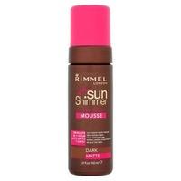 Rimmel London Sunshimmer Self Tan Mousse 150ml Dark Matte