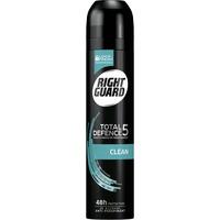 right guard total defence 5 clean anti perspirant 48h 250ml
