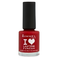 rimmel lasting finish 030 double decker red 8ml