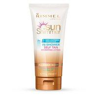 rimmel sun shimmer in shower self tan hydrating lotion