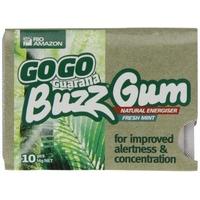 rio trading gogo guarana buzz gum sugar free 10piece