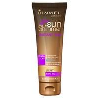 Rimmel Sun Shimmer Instant Tan Water Resistant - Light Matte 125ml