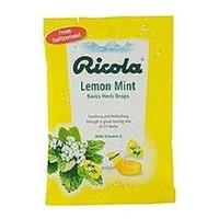 ricola lemon mint lozenges bag 70g x 12 pack of 12