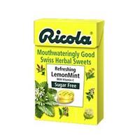 Ricola Lemon Mint Sugar Free Swiss Herb Drops 45g