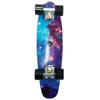ridge 22 mini motif galaxy complete cruiser skateboard