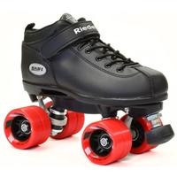 Riedell Dart Quad Roller Skates - Black