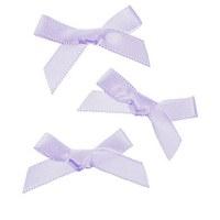 Ribbon Bow Stationery and Favour Trims - Silver