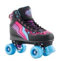 Rio Roller Leopard Quad Roller Skates