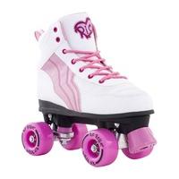 rio roller pure quad roller skates whitepink