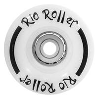 Rio Roller Light Up Quad Roller Skate 54mm Wheels- White