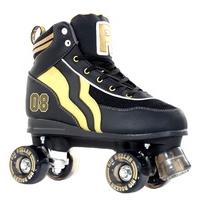Rio Roller Varsity Quad Roller Skates - Black/Gold