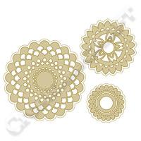Richard Garay Silver and Gold Collection Doily Burst Die Set 388113