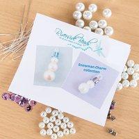 riverside beads snowmen charms makes 20 372287