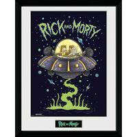 Rick And Morty Ship Wall Poster