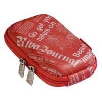 rivacase riva 7103 pu digital camera case rednewspaper