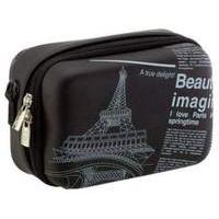 Rivacase Riva 7051 Pu Video Camera Case Black/newspaper