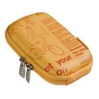 Rivacase Riva 7023 Pu Digital Camera Case Yellow/newspaper