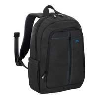 Rivacase 7560 Water-resistant Lightweight Canvas Backpack For 15.6 Inch Laptops Black (4260403570043)