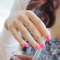 ring number party daily casual jewelry alloy women midi rings7 gold si ...