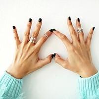 Ring Party / Daily / Casual Jewelry Alloy Women Midi Rings6 / 7 / Adjustable