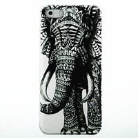 Right Elephant Pattern Hard Case Cover for iPhone 5/5S
